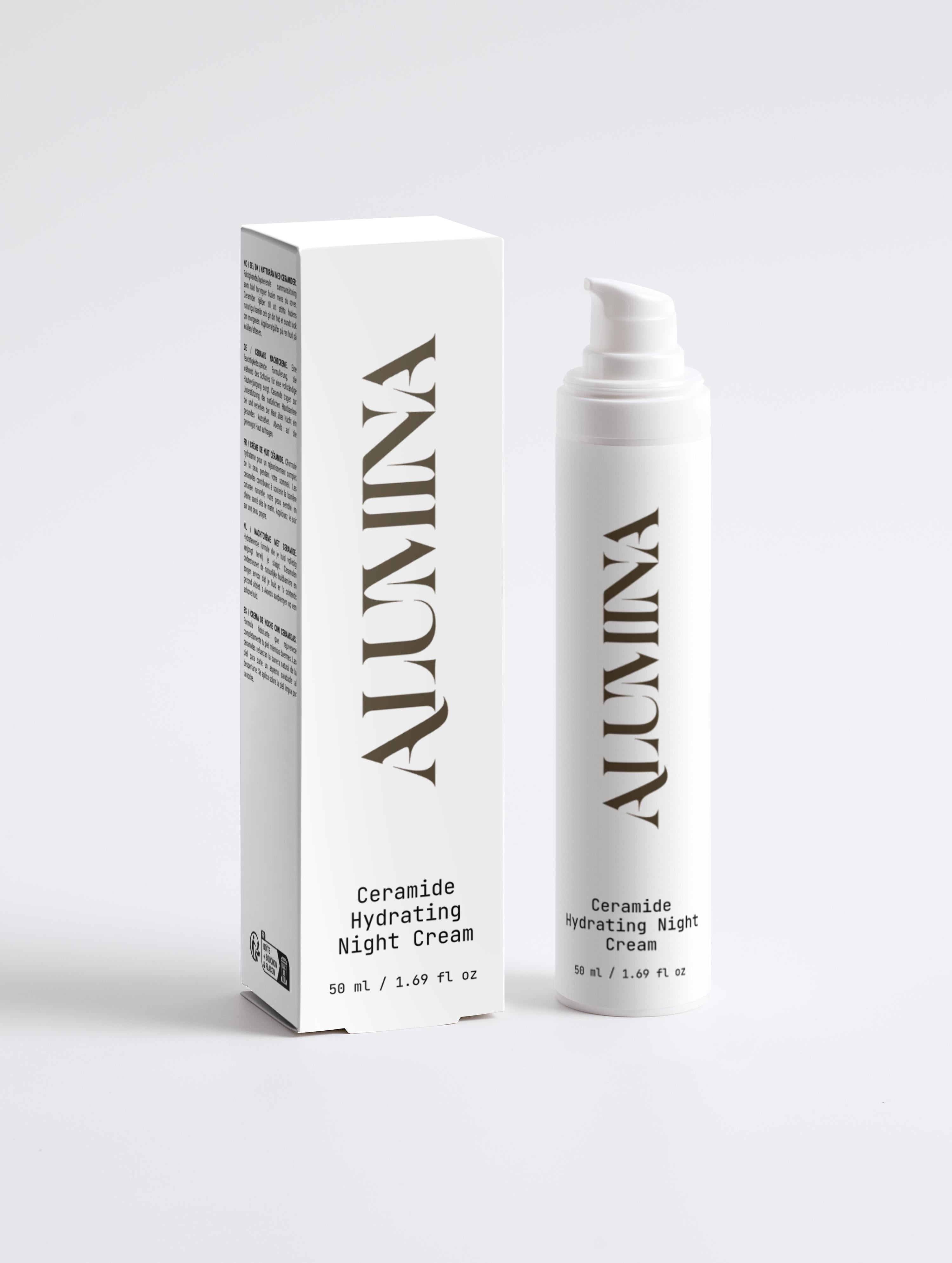 Ceramide Hydrating Night Cream – Alumina Skincare